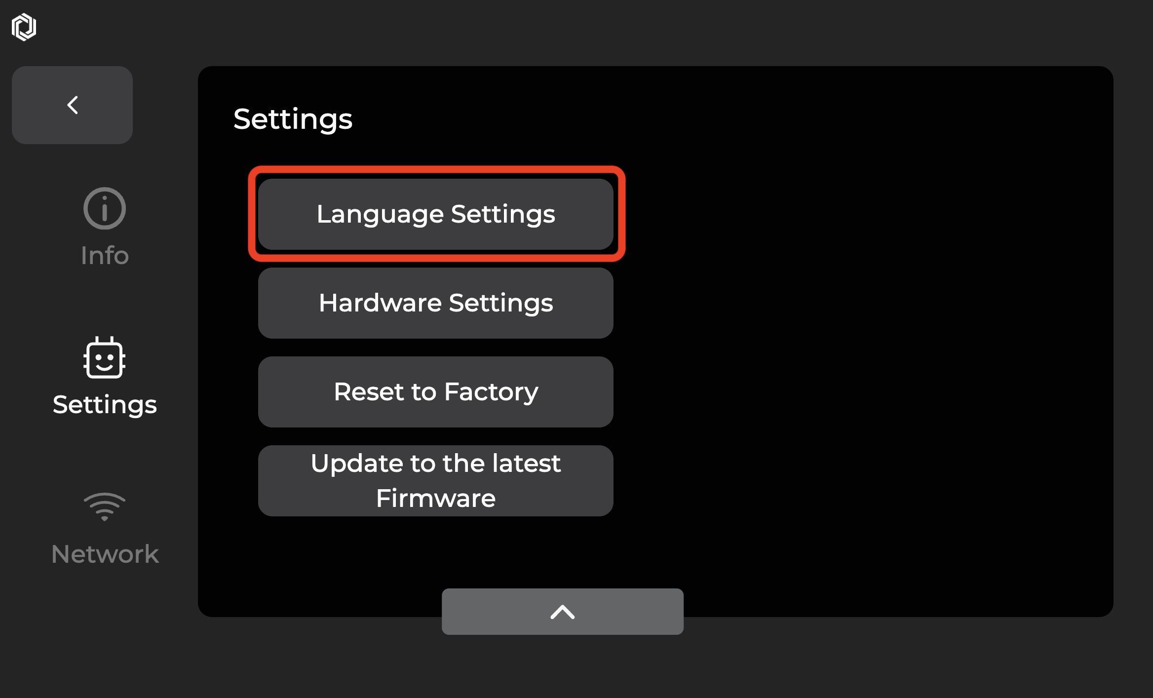 5-14 Language Settings – FLUX Help Center