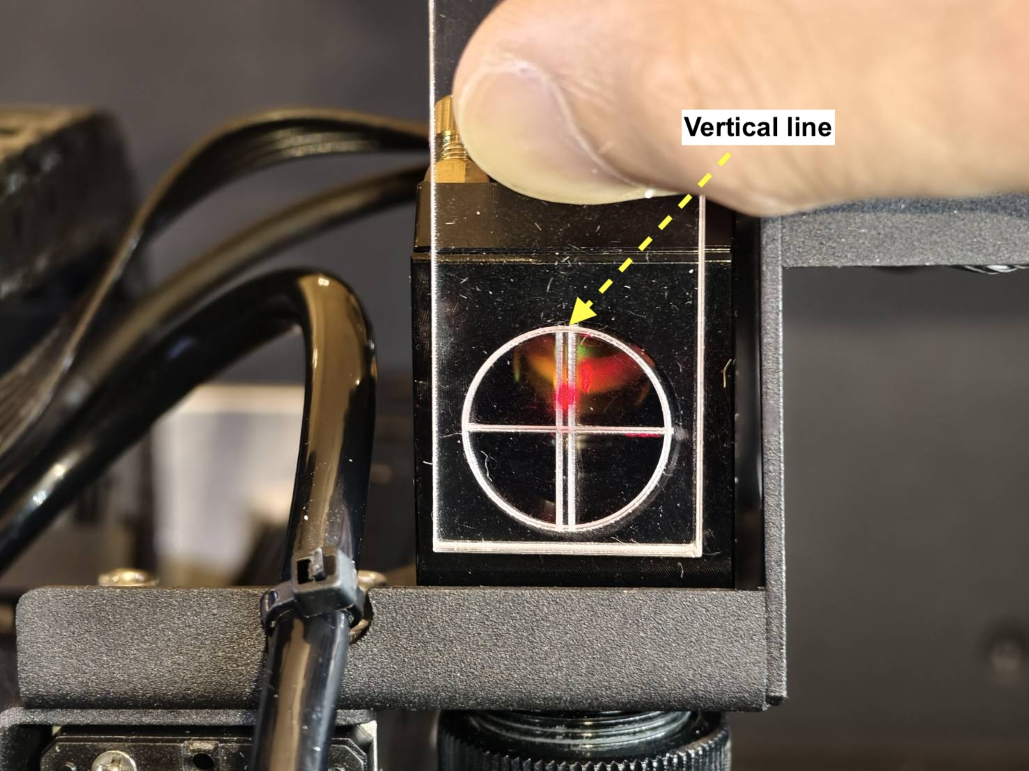 Acrylic alignment check