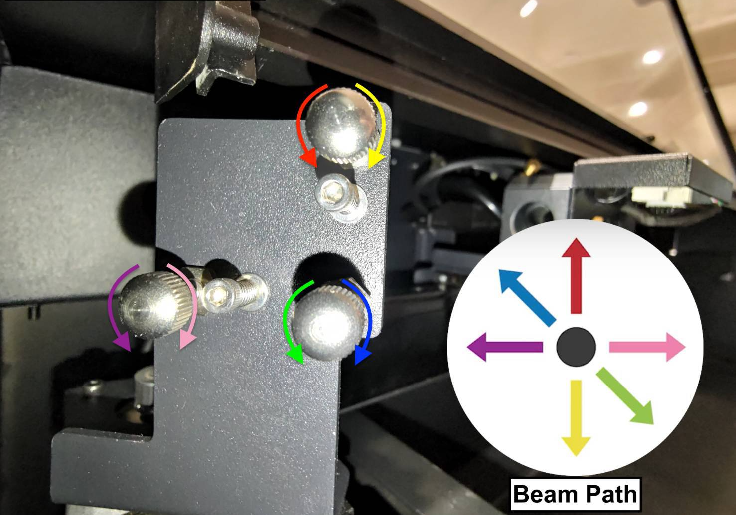 Second Mirror Screws