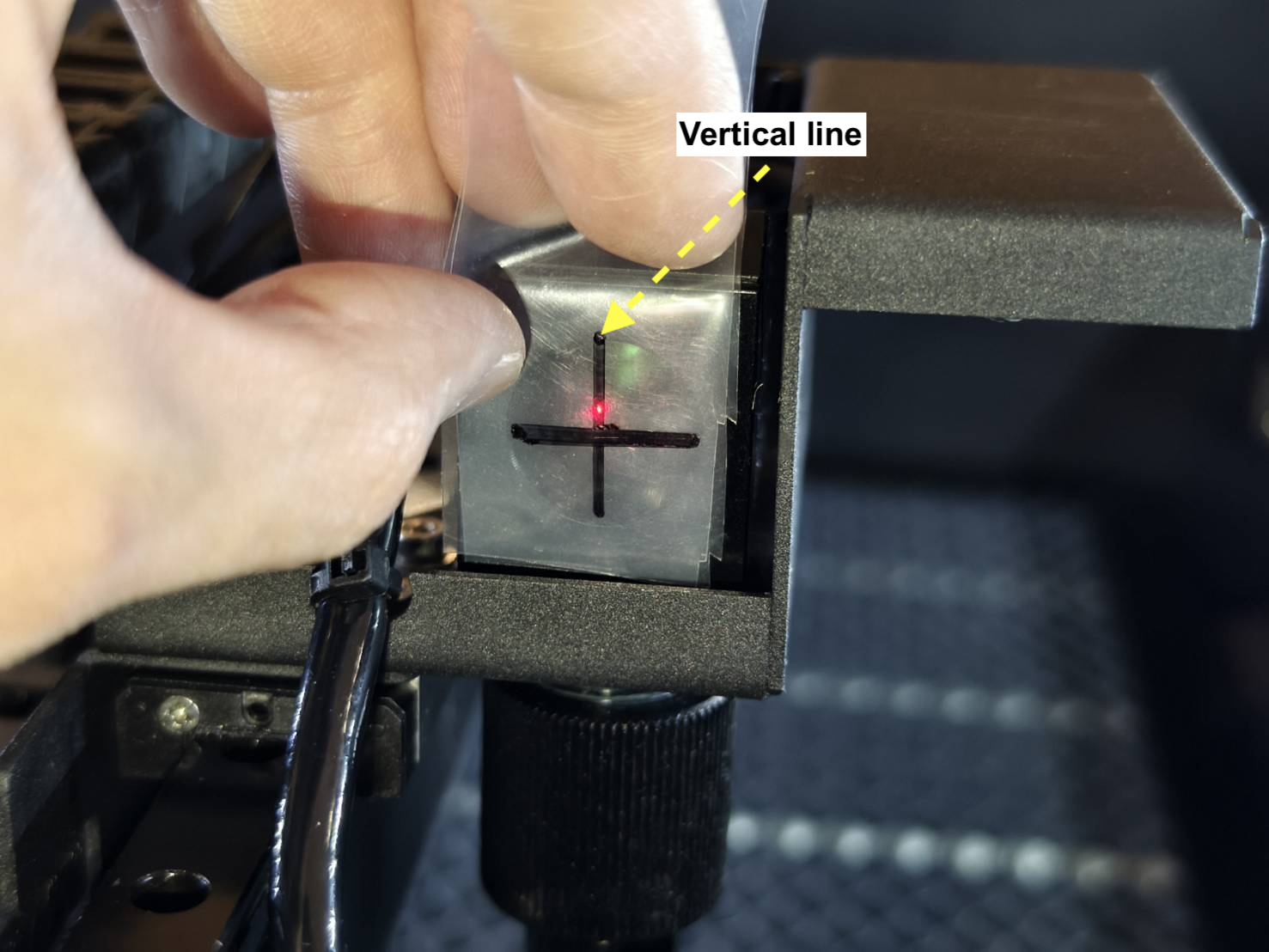 テープ alignment check