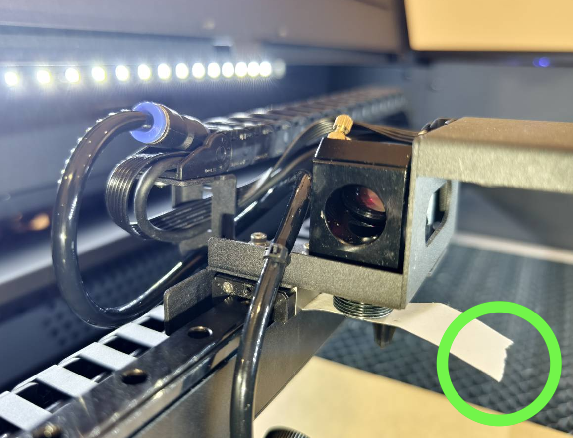Correct Air Tube Position
