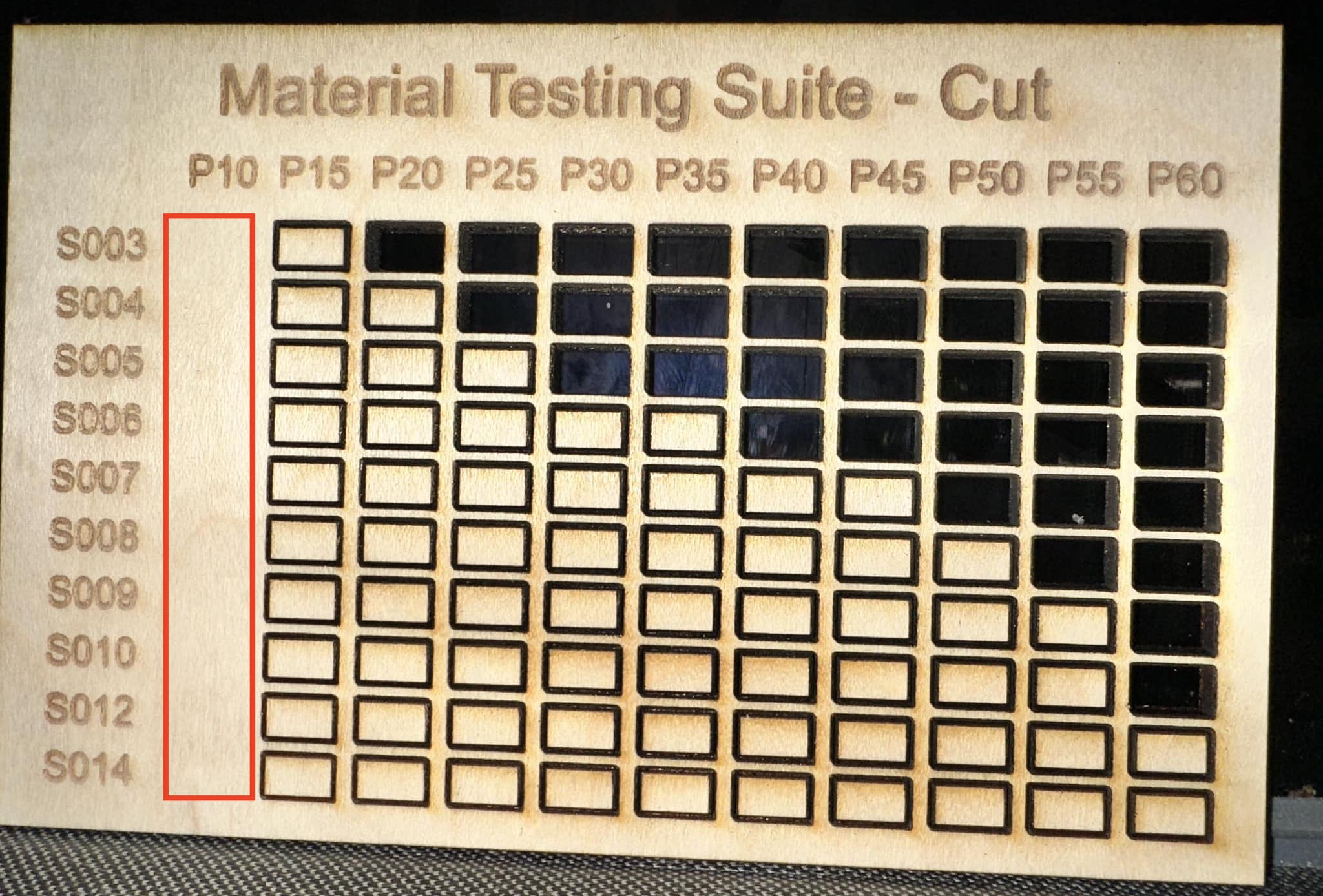 Laser not firing at 10%