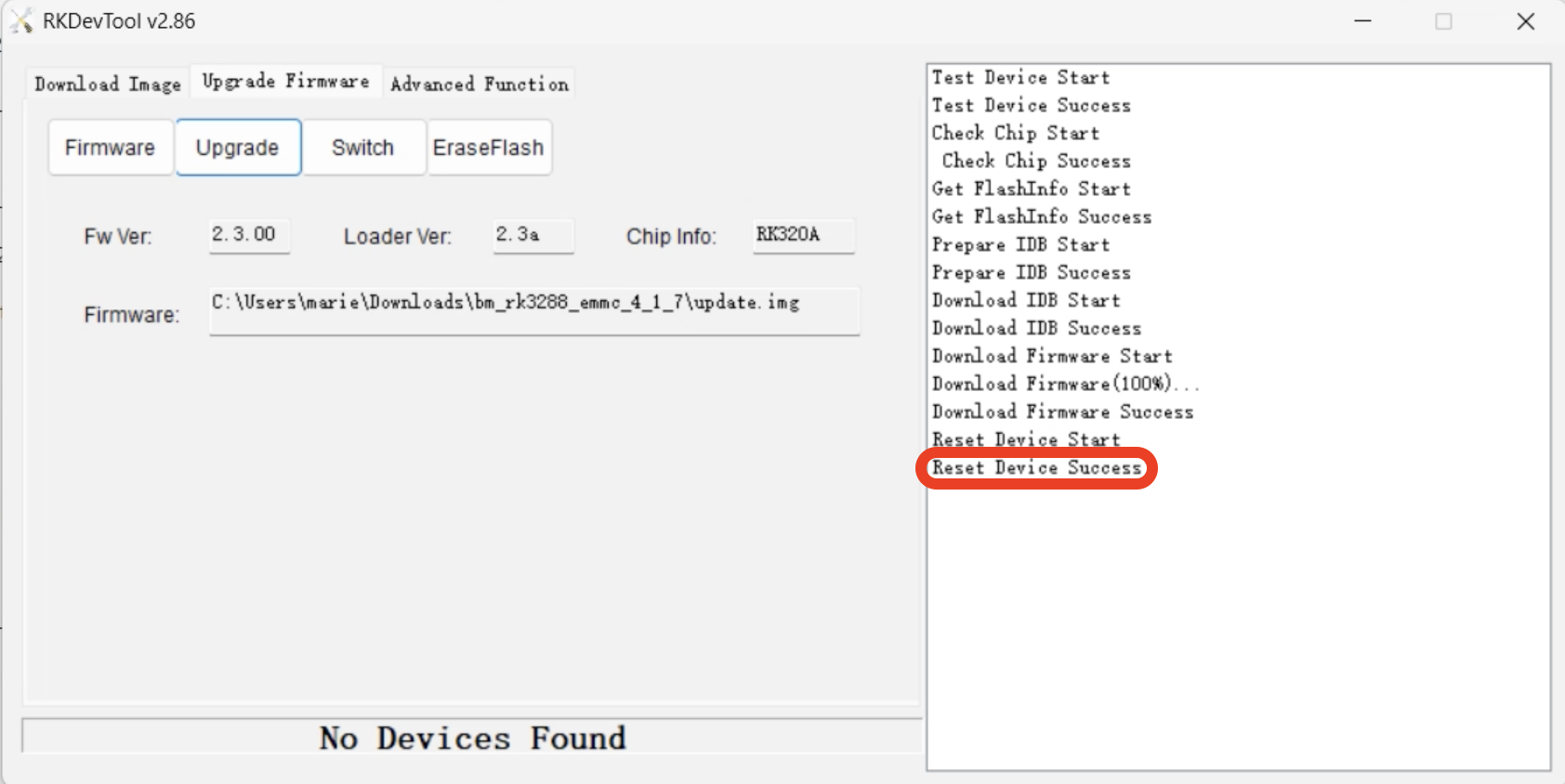 Check the Reflashing Status.png