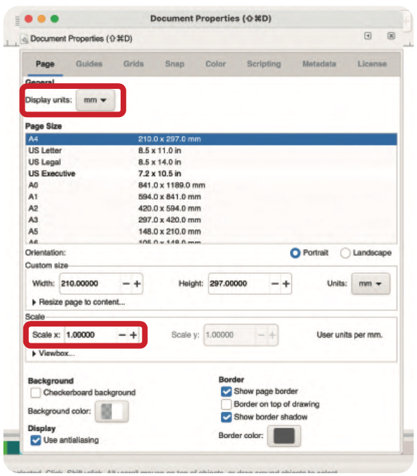 inkscape export svg