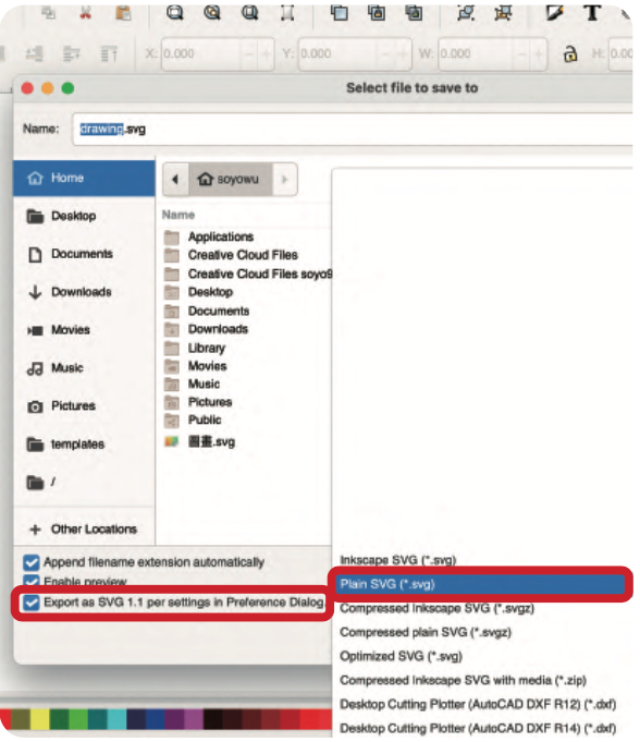 Converting Text to SVG, FCM & EXP with Inkscape and Embrilliance SA2 